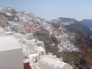 The view in Oia!