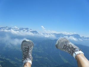 Newbies enjoying the view!